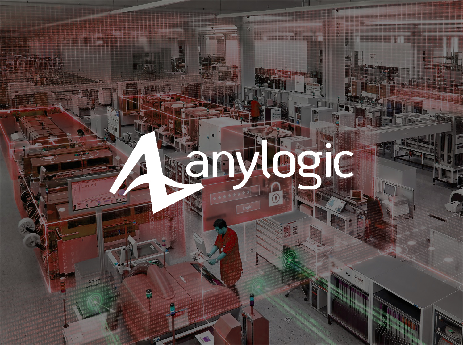 شبیه‌سازی سیستم‌های تولیدی با AnyLogic: طراحی و بهینه‌سازی خط تولید
